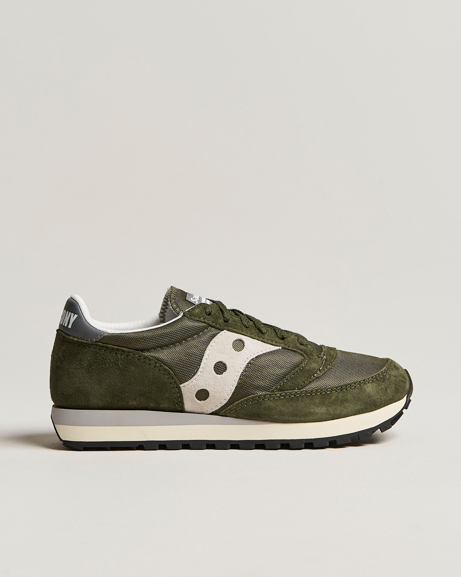 Mies | Saucony Jazz 81 Sneaker Green/Silver | Saucony | Jazz 81 Sneaker Green/Silver