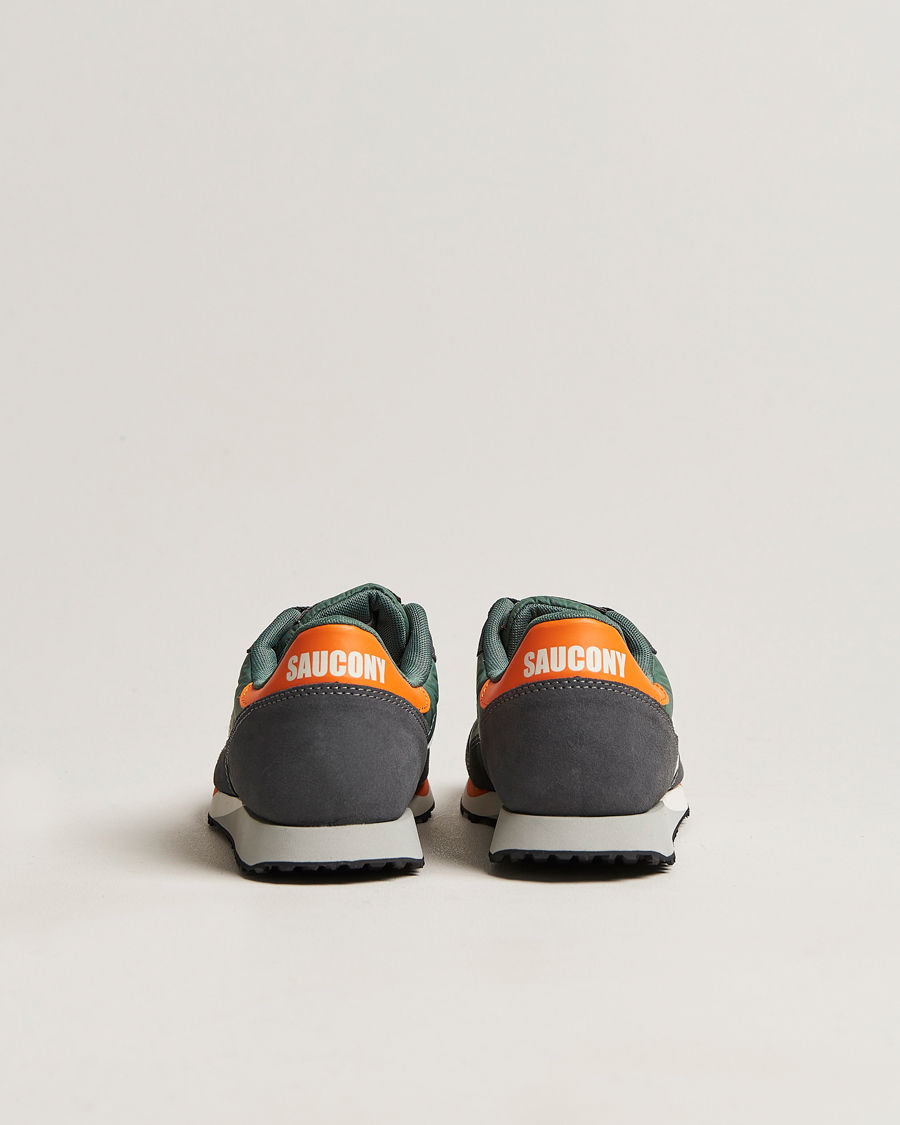 Mies | Saucony DXN Trainer Sneaker Green/White/Orange | Saucony | DXN Trainer Sneaker Green/White/Orange