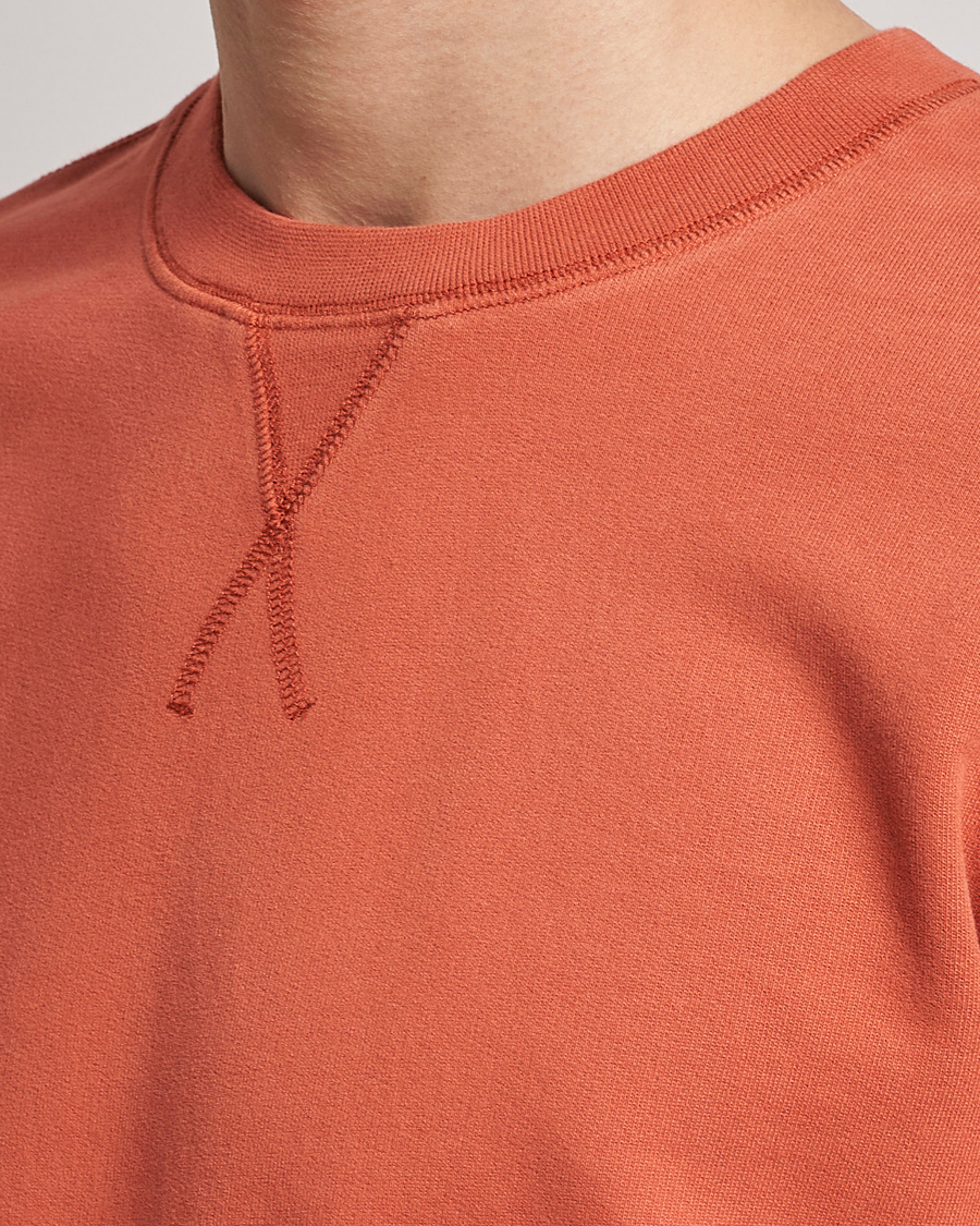 Mies | Puserot | Sunspel | Loopback Sweatshirt Burnt Sienna