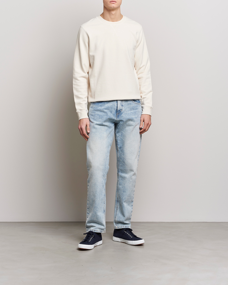 Mies | Puserot | Sunspel | Loopback Sweatshirt Undyed