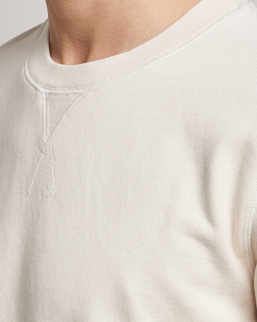 Mies | Puserot | Sunspel | Loopback Sweatshirt Undyed