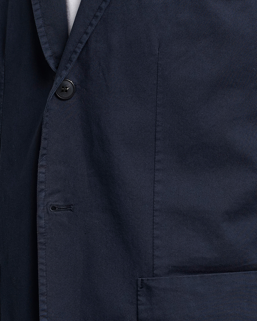 Mies | Pikkutakit | Sunspel | Cotton Stretch Jacket Navy