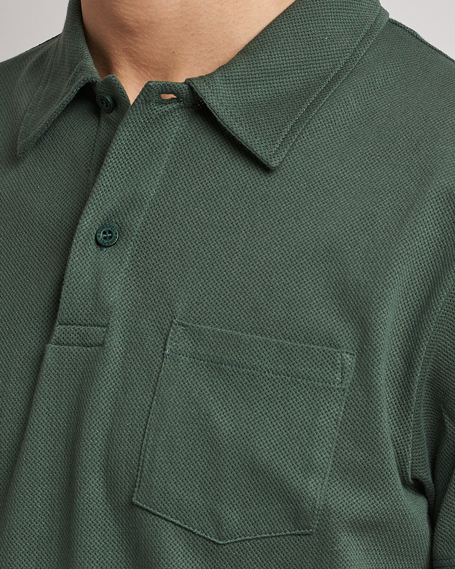 Mies | Pikeet | Sunspel | Riviera Polo Shirt Dark Green