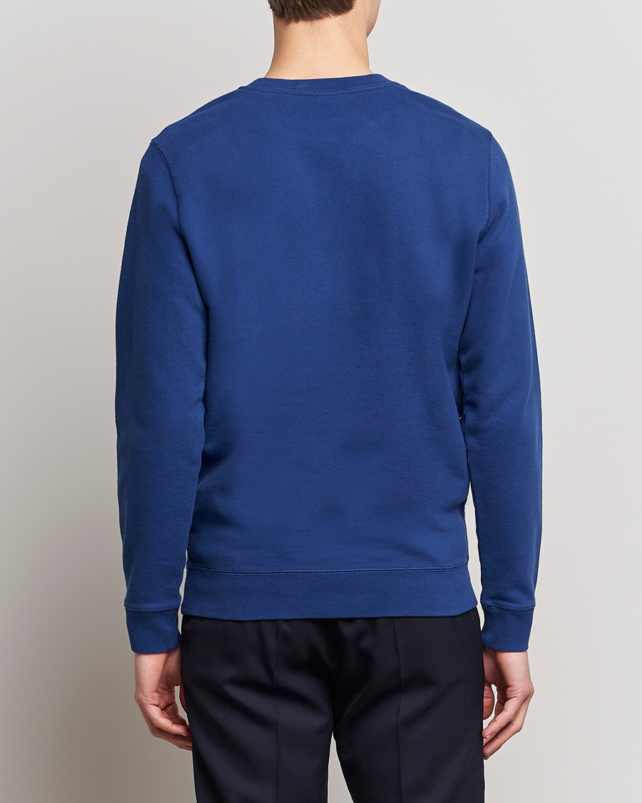 Mies | Puserot | Sunspel | Loopback Sweatshirt Space Blue