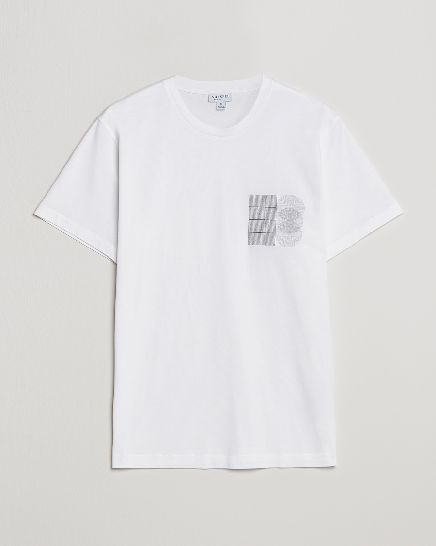 Mies | T-paidat | Sunspel | Craig Ward Colab Riviera T-Shirt White