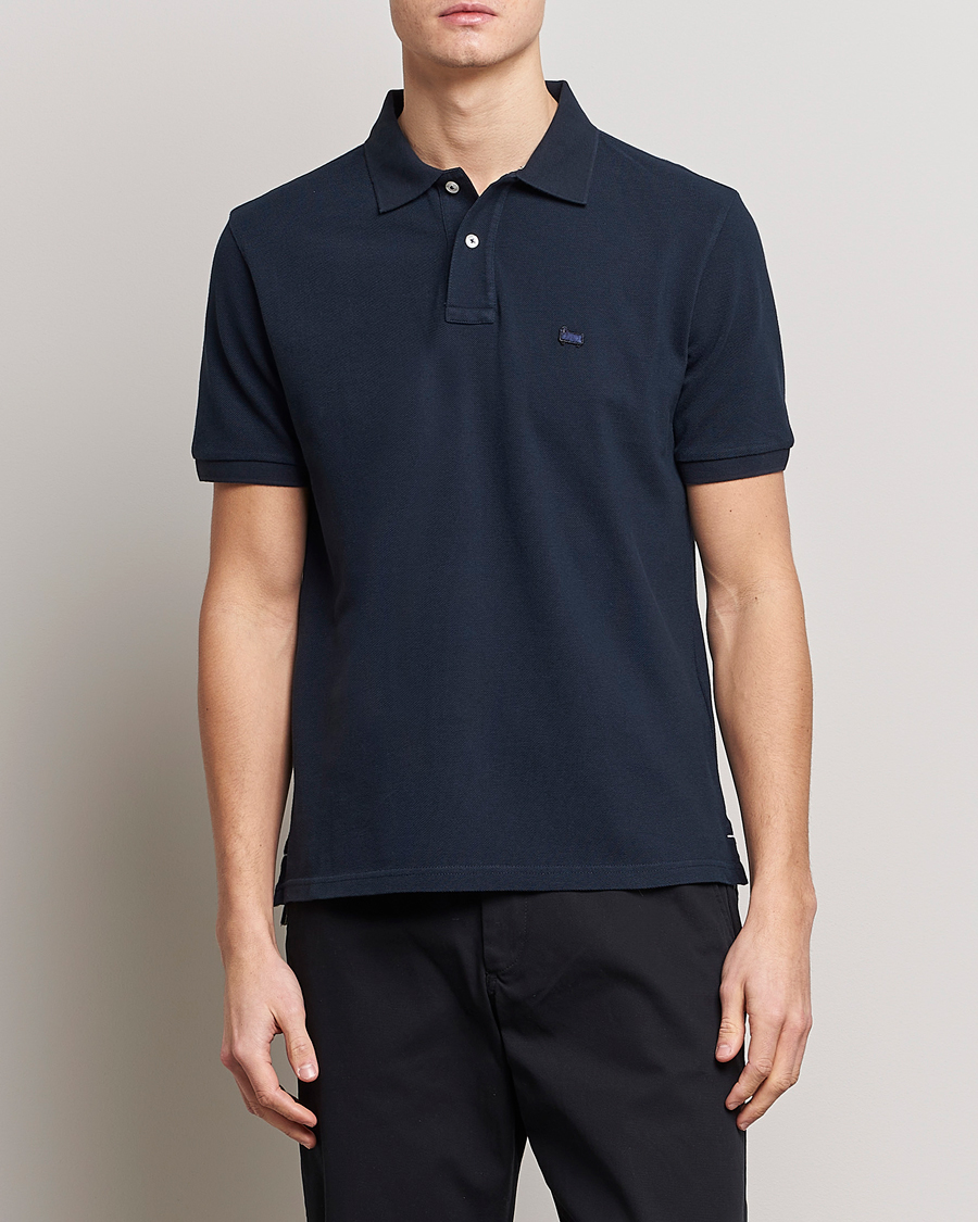 Mies | Woolrich | Woolrich | Classic American Polo Melton Blue