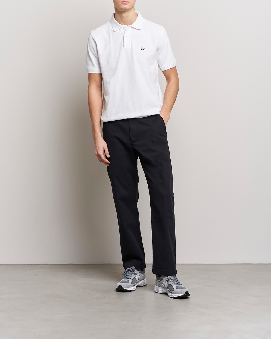 Mies | Pikeet | Woolrich | Classic American Polo Bright White