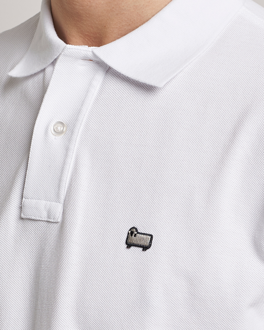 Mies | Pikeet | Woolrich | Classic American Polo Bright White