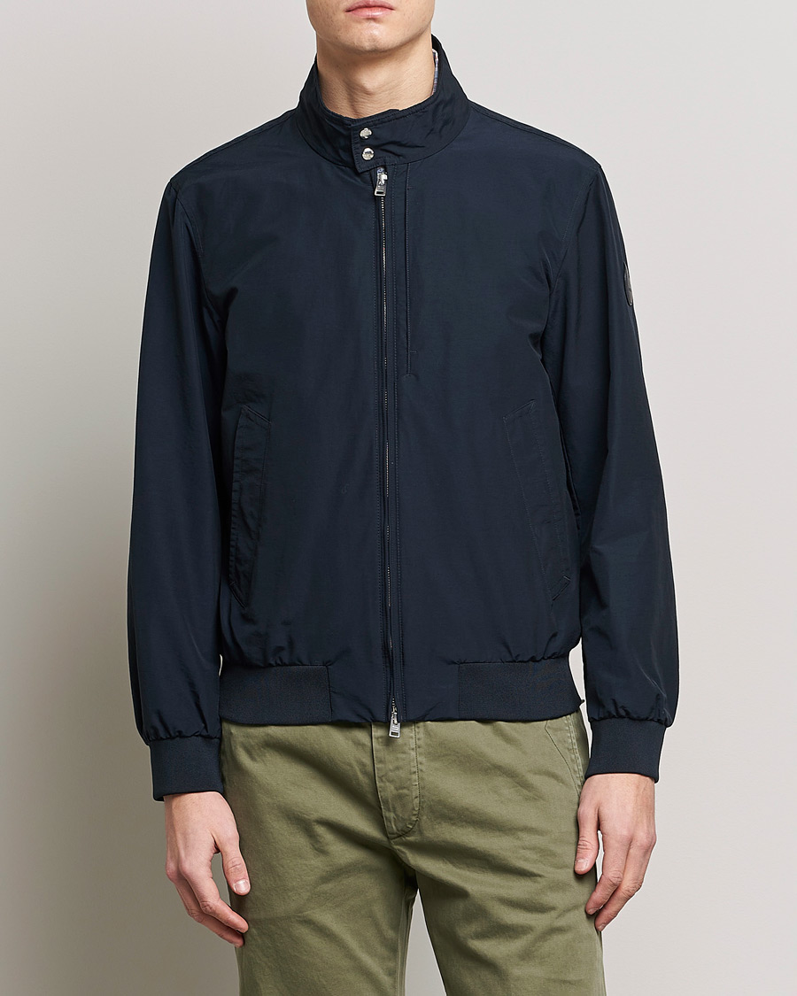 Mies | Woolrich | Woolrich | Cruiser Eco Cotton Bomber Jacket Melton Blue