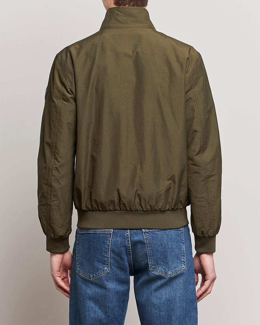 Mies | Takit | Woolrich | Cruiser Eco Cotton Bomber Jacket Dark Green