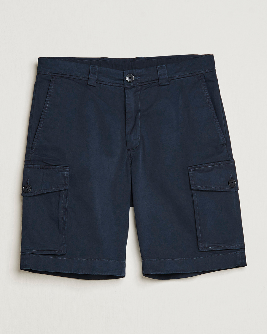Mies | Shortsit | Woolrich | Classic Cargo Shorts Melton Blue