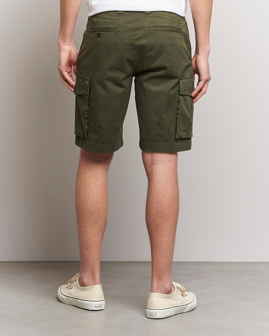 Mies | Shortsit | Woolrich | Classic Cargo Shorts Dark Green