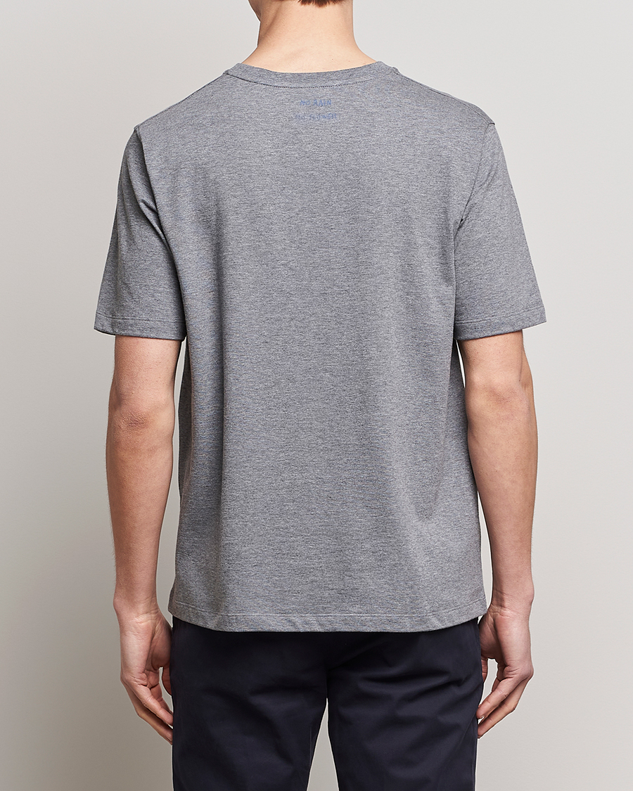 Mies | T-paidat | Lardini | Fiore Tasca Printet Logo T-Shirt Grey