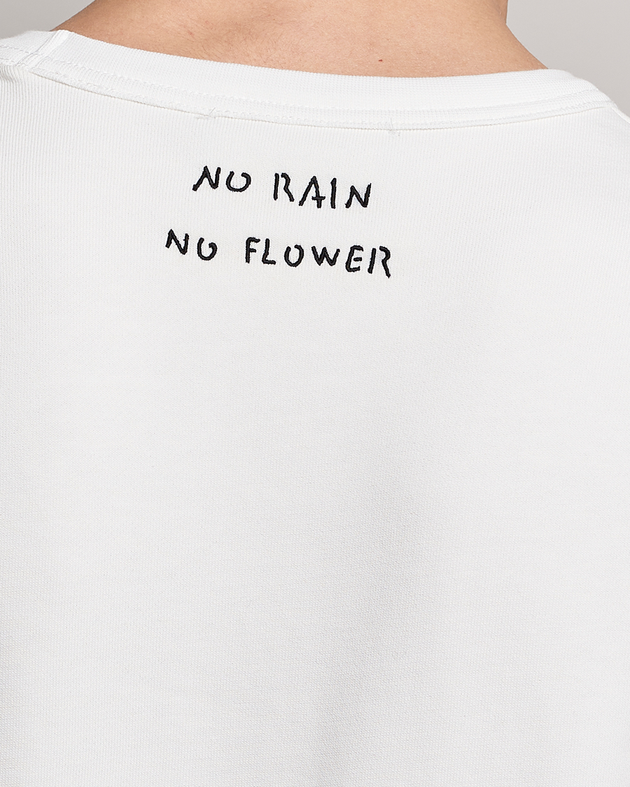 Mies | Puserot | Lardini | Cotton Embroidery Logo Sweatshirt White