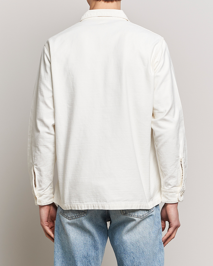 Mies | Kauluspaidat | orSlow | Cotton Sateen US Army Overshirt Ecru