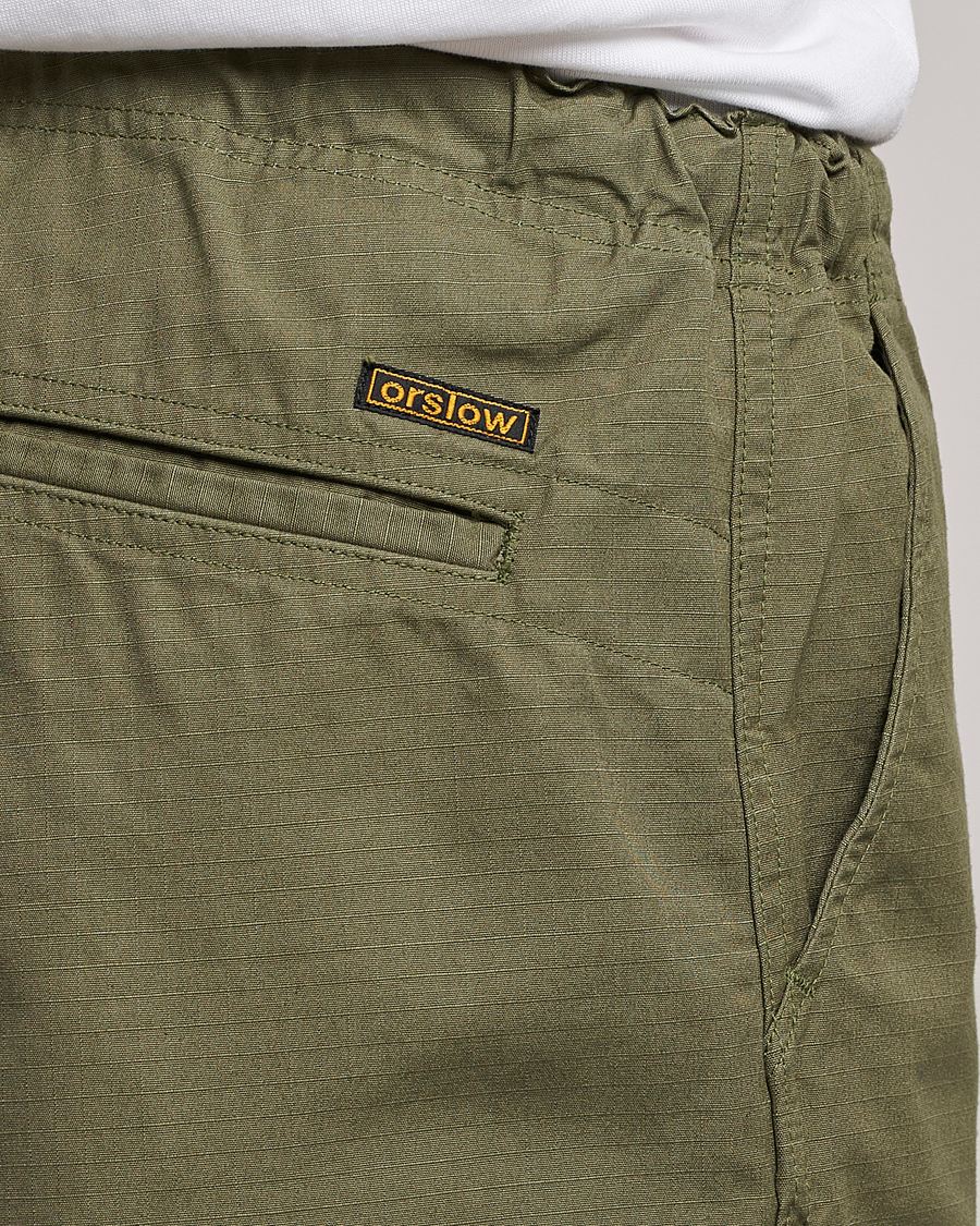 Mies | Shortsit | orSlow | New Yorker Shorts Army Green
