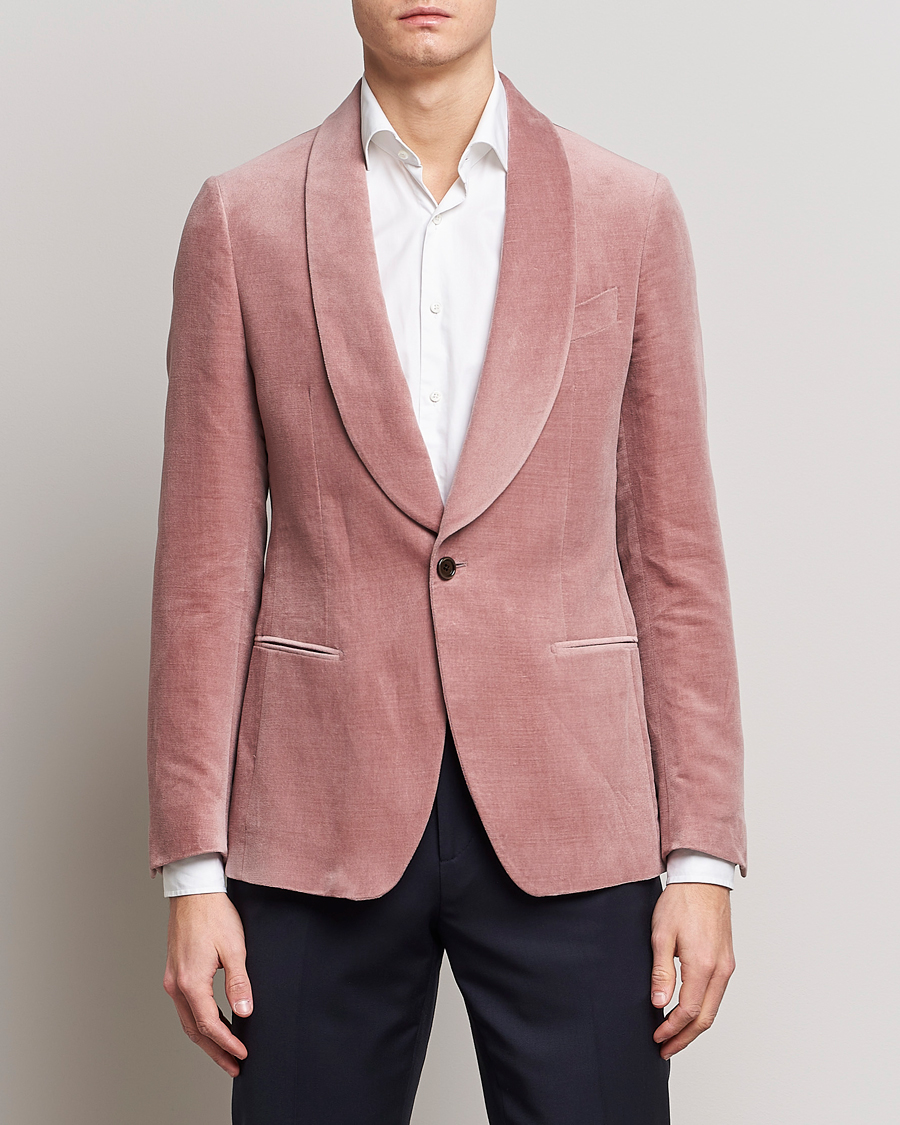 Mies |  | Lardini | Summer Velvet Dinner Jacket Soft Pink