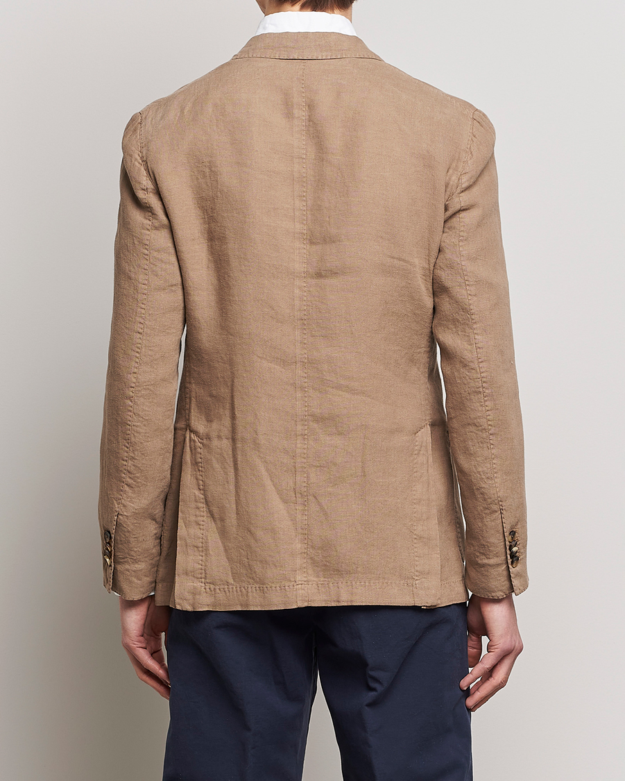 Mies | Pikkutakit | Lardini | Patch Pocket Linen Blazer Beige