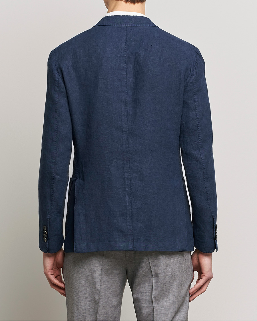 Mies | Pikkutakit | Lardini | Patch Pocket Linen Blazer Navy
