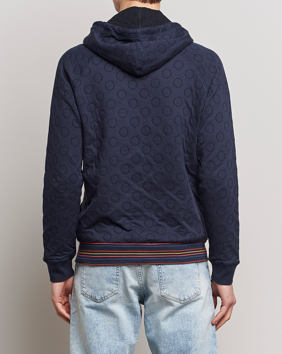 Mies | Puserot | Paul Smith | Jacquard Hoodie Navy