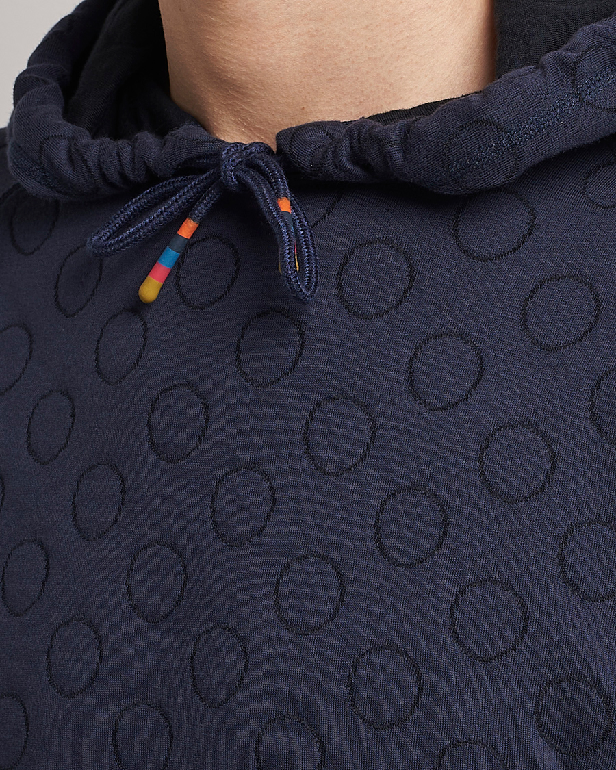 Mies | Puserot | Paul Smith | Jacquard Hoodie Navy