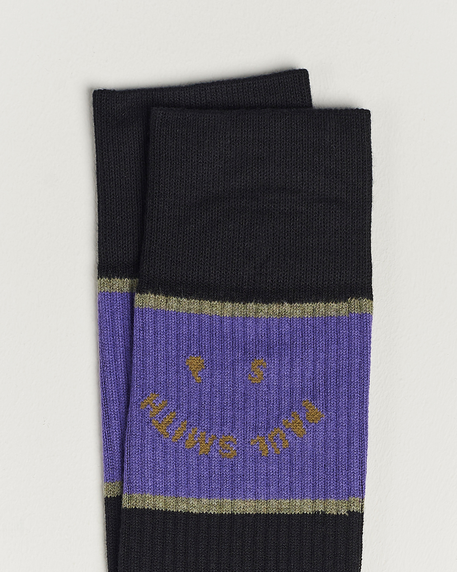 Mies | Alusvaatteet | Paul Smith | PS Face Sock Black