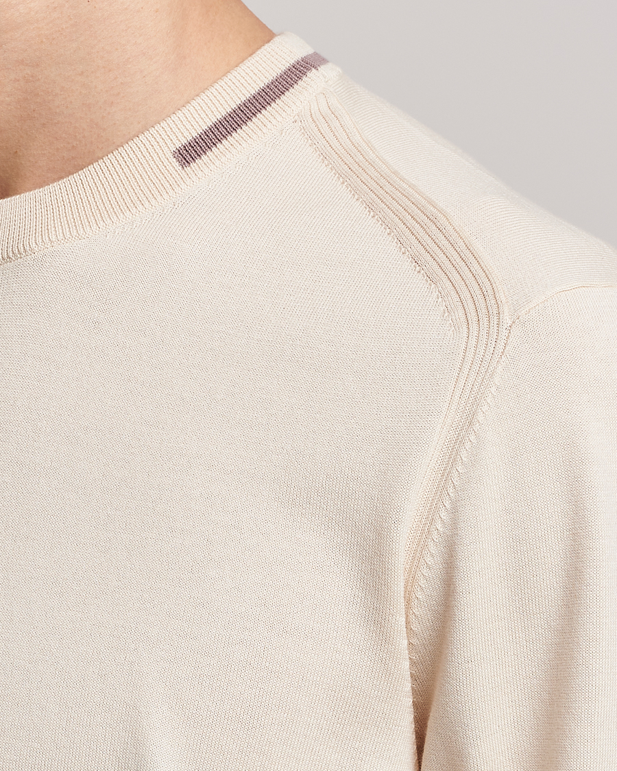 Mies | Puserot | Paul Smith | Organic Cotton Knitted Sweater Off White