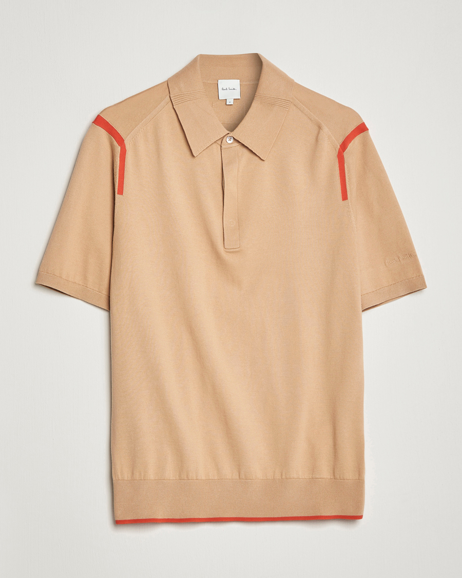 Mies | Pikeet | Paul Smith | Organic Cotton Polo Light Beige