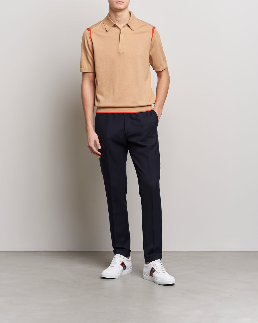 Mies | Pikeet | Paul Smith | Organic Cotton Polo Light Beige