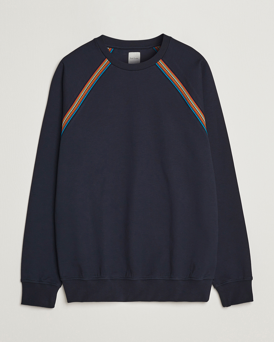 Mies | Puserot | Paul Smith | Raglan Cotton Sweatshirt Dark Navy