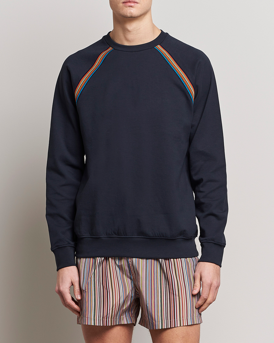 Mies | Puserot | Paul Smith | Raglan Cotton Sweatshirt Dark Navy