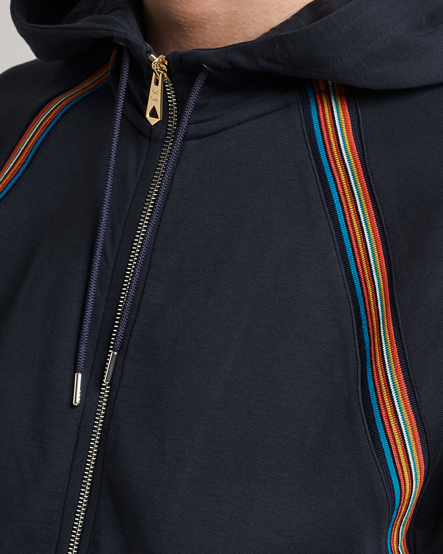 Mies | Puserot | Paul Smith | Hooded Cotton Sweatshirt Dark Navy