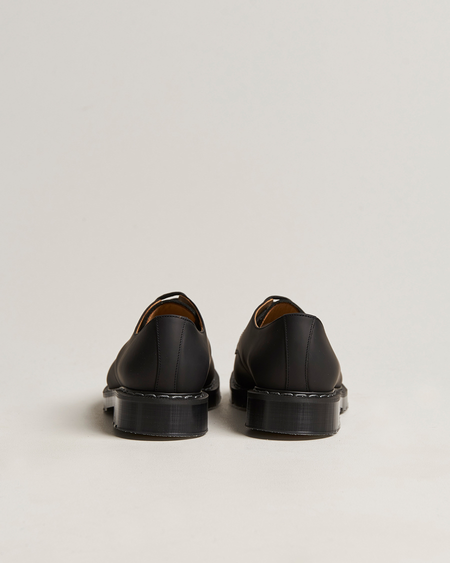 Mies | Solovair 3 Eye Gibson Shoe Black Greasy | Solovair | 3 Eye Gibson Shoe Black Greasy