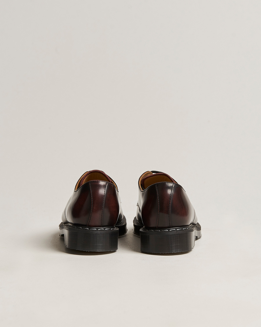 Mies | Derby-kengät | Solovair | 3 Eye Gibson Shoe Burgundy Shine