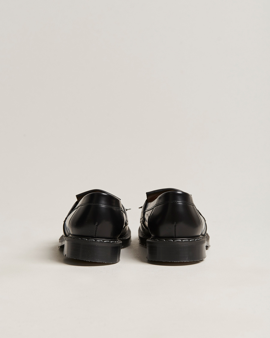 Mies | Solovair Tassel Loafer Black Shine | Solovair | Tassel Loafer Black Shine