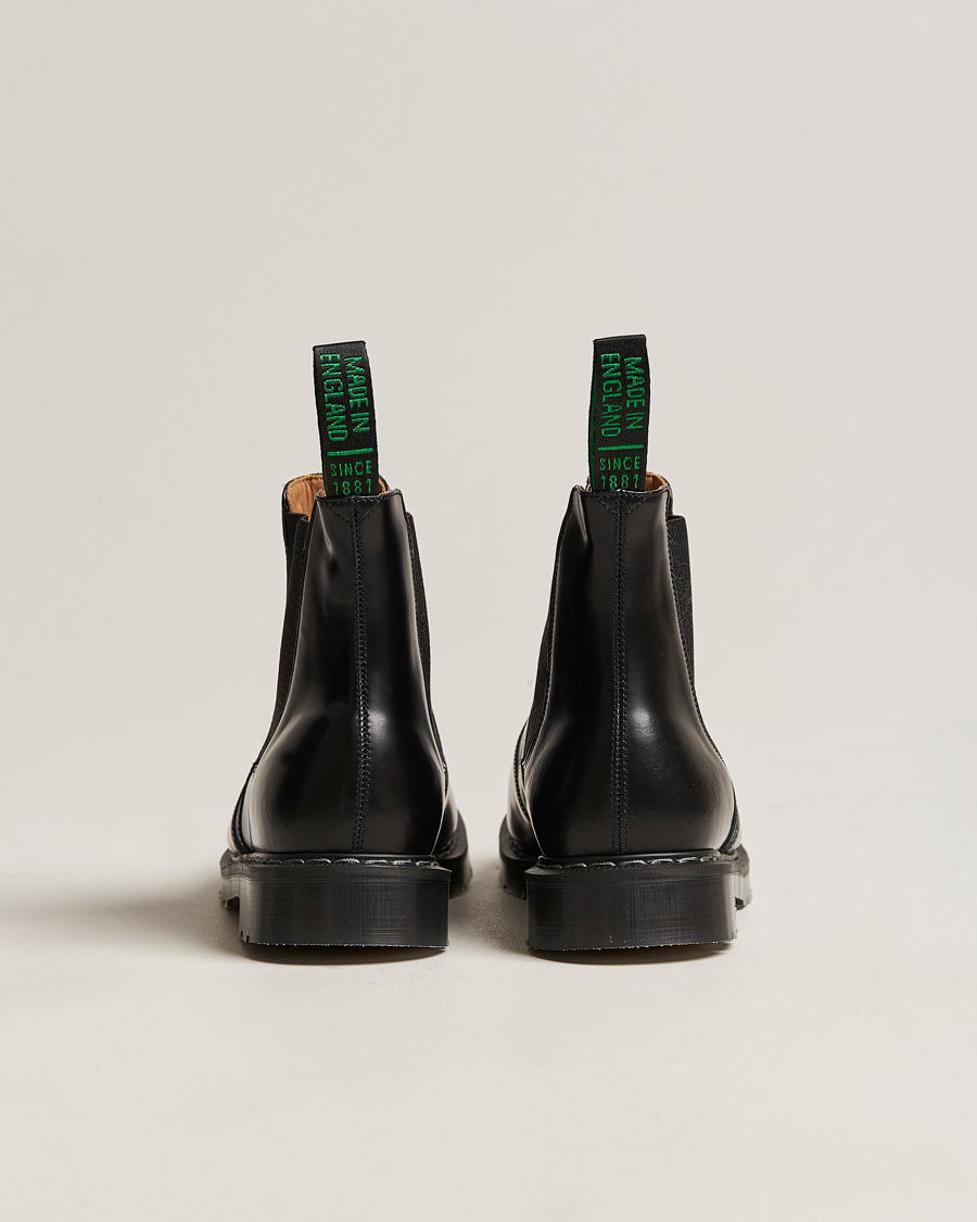 Mies | Nilkkurit | Solovair | Dealer Boot Black Shine