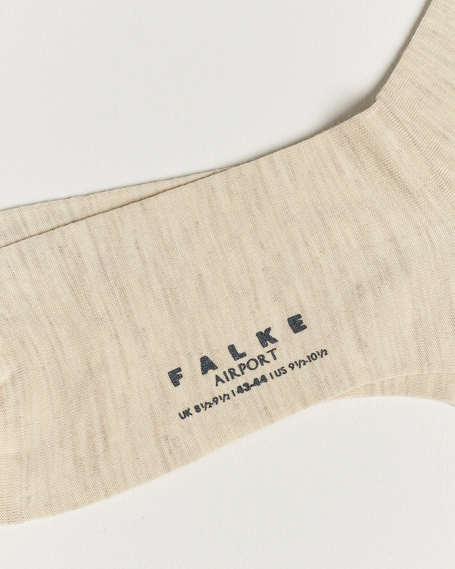 Mies | Alusvaatteet | Falke | Airport Socks Beige Melange