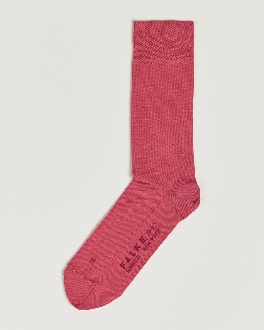 Mies | Alusvaatteet | Falke | Sensitive New York Lyocell Socks Hot Coral