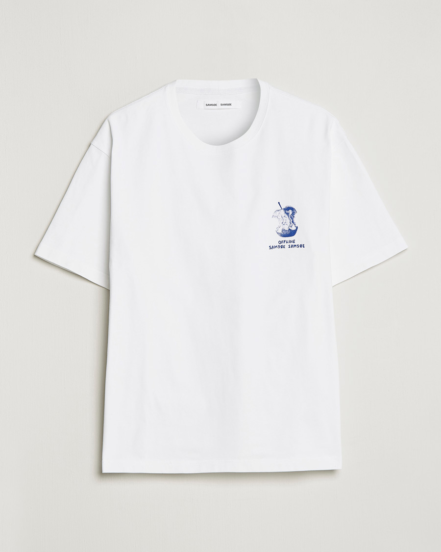 Mies | T-paidat | Samsøe Samsøe | Samsøe & Samsøe Gone Fishing T-Shirt Bottle Flower