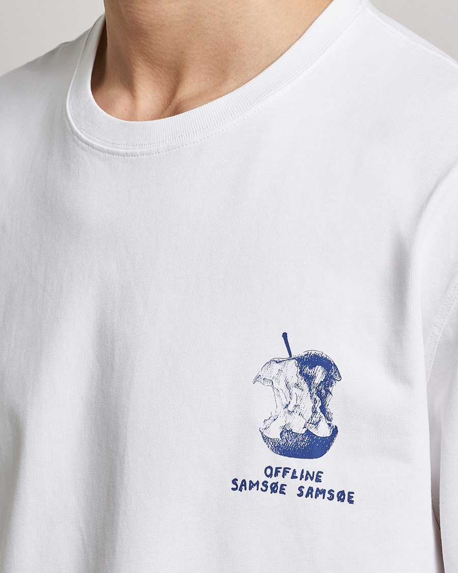 Mies | T-paidat | Samsøe Samsøe | Samsøe & Samsøe Gone Fishing T-Shirt Bottle Flower