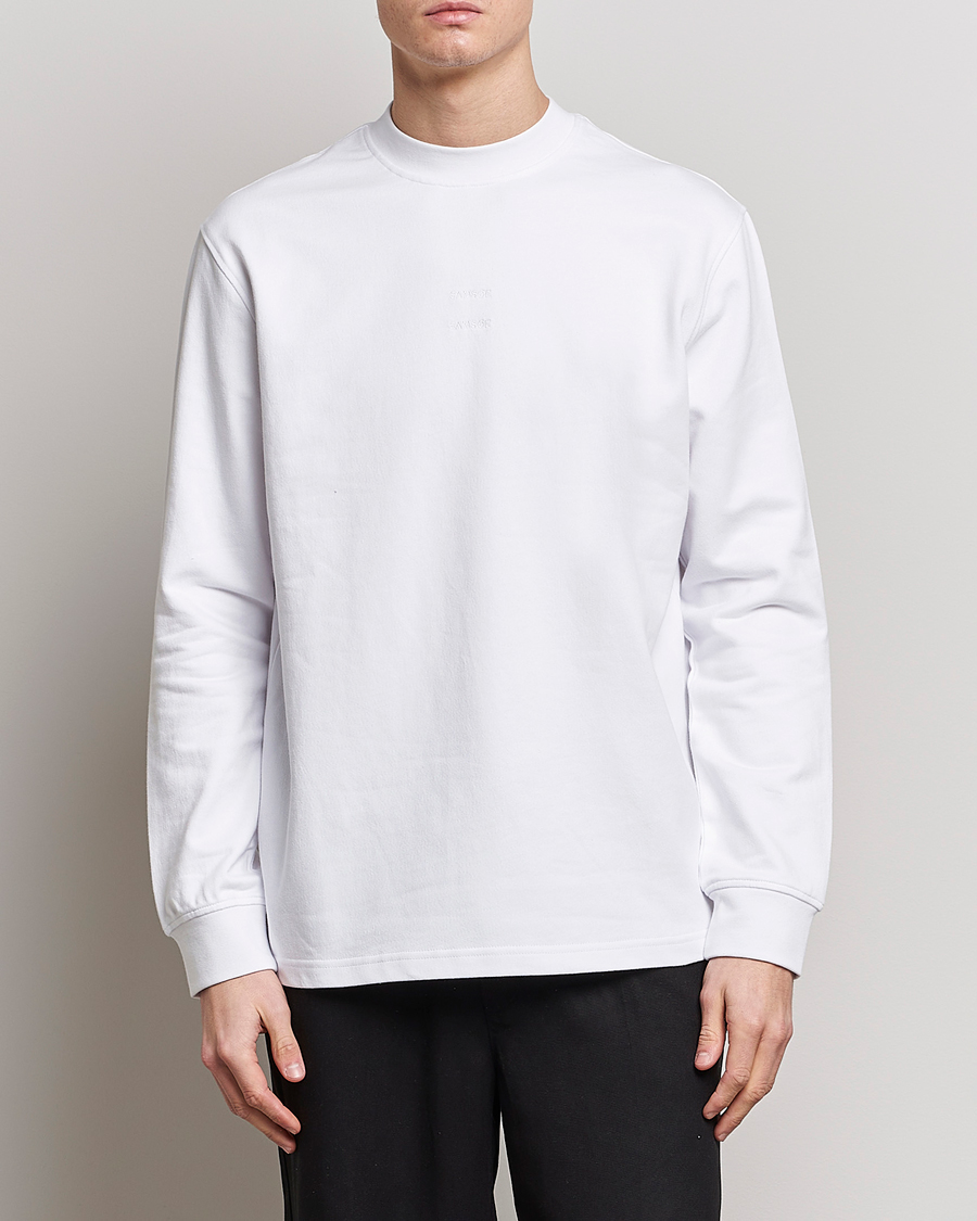 Mies | Pitkähihaiset t-paidat | Samsøe & Samsøe | Samer Long Sleeve T-Shirt White
