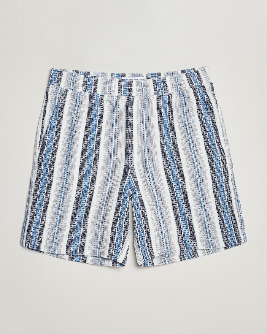Mies | Shortsit | Samsøe Samsøe | Samsøe & Samsøe Jabari Shorts Blue Stripe