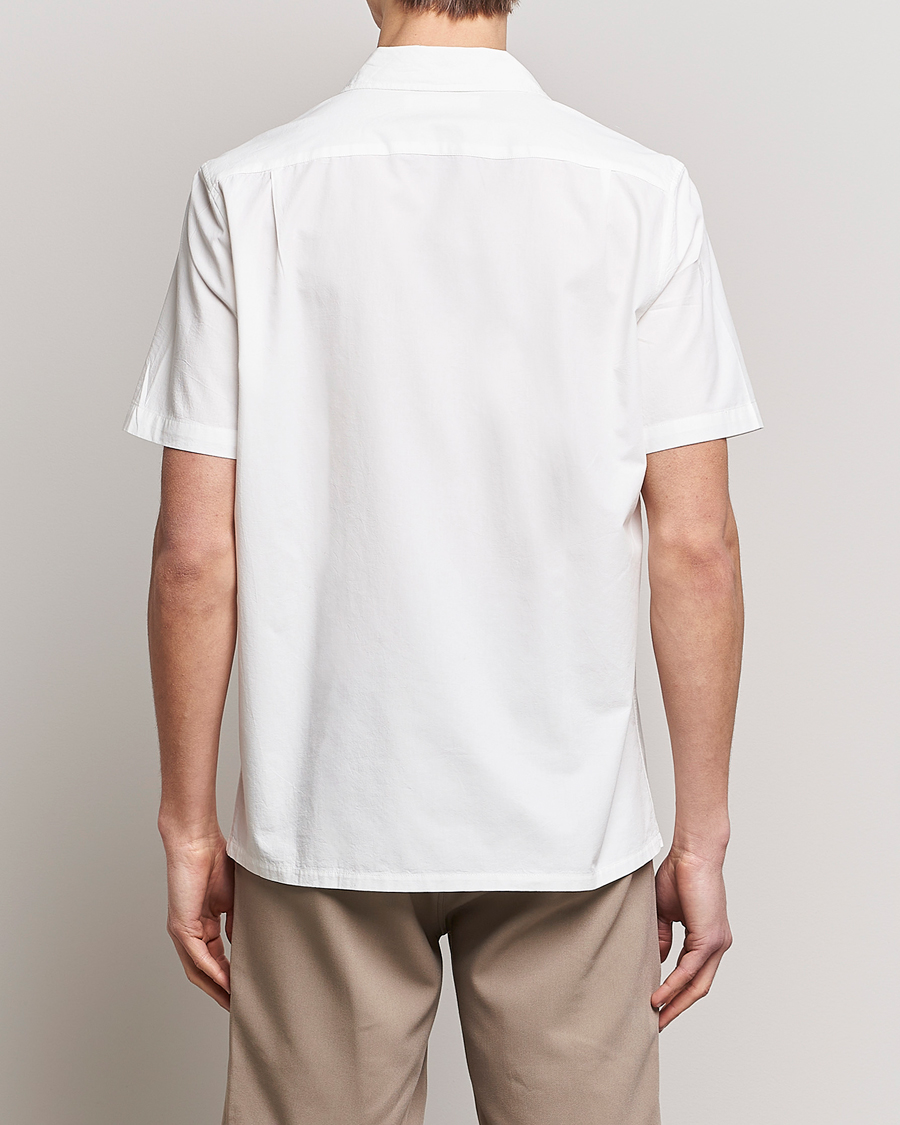 Mies | Kauluspaidat | Samsøe Samsøe | Samsøe & Samsøe Avan Organic Cotton Short Sleeve Shirt White