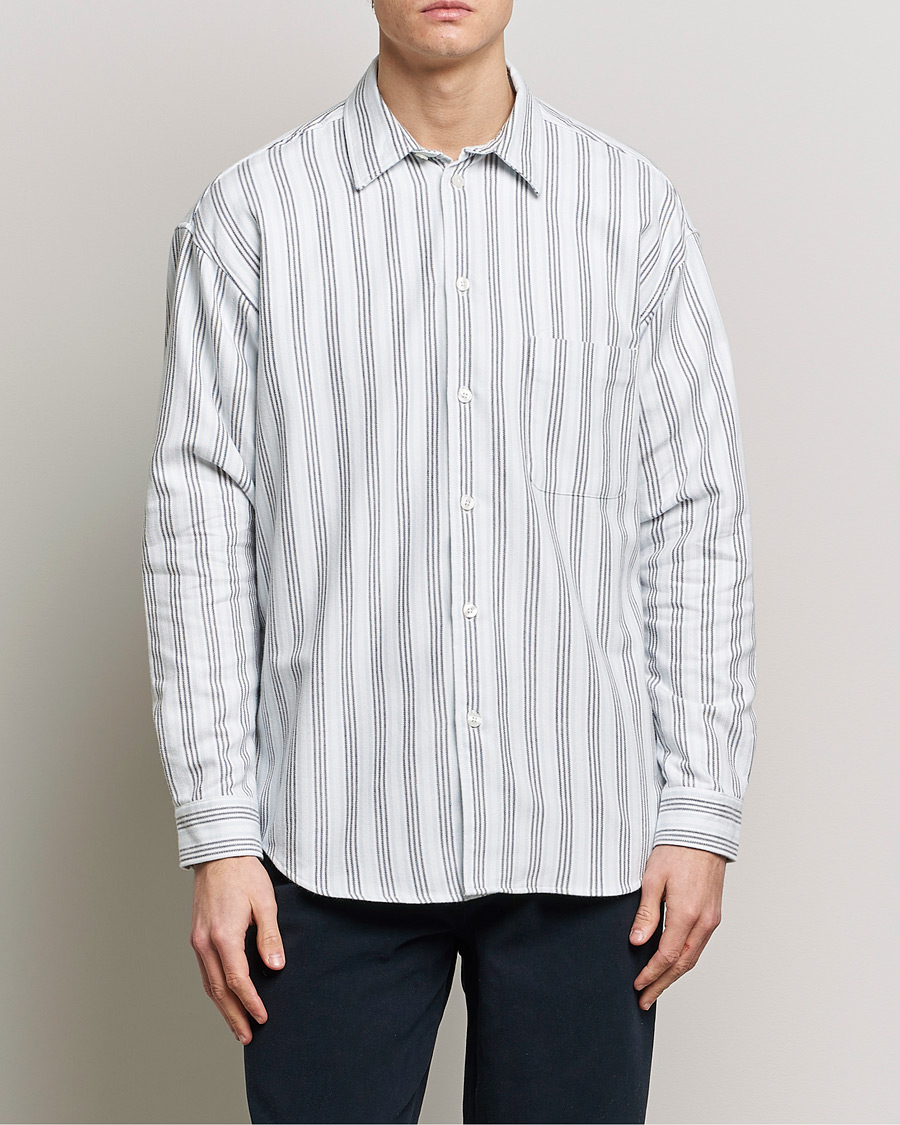 Mies | Vaatteet | Samsøe & Samsøe | Luan Cotton Shirt Salute Stripe