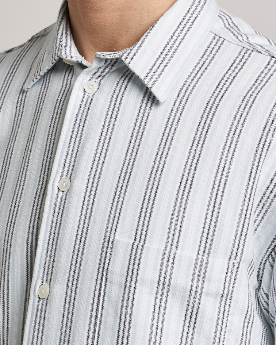 Mies | Kauluspaidat | Samsøe Samsøe | Samsøe & Samsøe Luan Cotton Shirt Salute Stripe