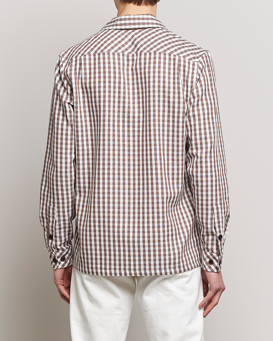 Mies | Kauluspaidat | Samsøe Samsøe | Samsøe & Samsøe Taka Cotton Lyocell Overshirt Dark Earth