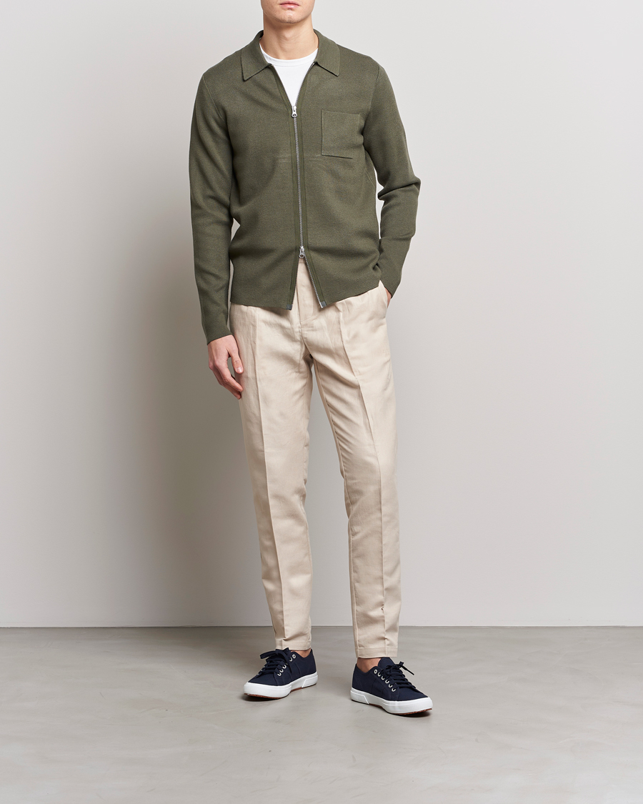 Mies | Housut | Samsøe Samsøe | Samsøe & Samsøe Smithy Linen Cotton Trousers Oatmeal