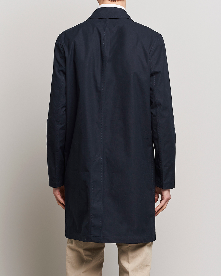 Mies | Takit | Private White V.C. | Unlined Cotton Ventile Mac Coat 3.0 Midnight