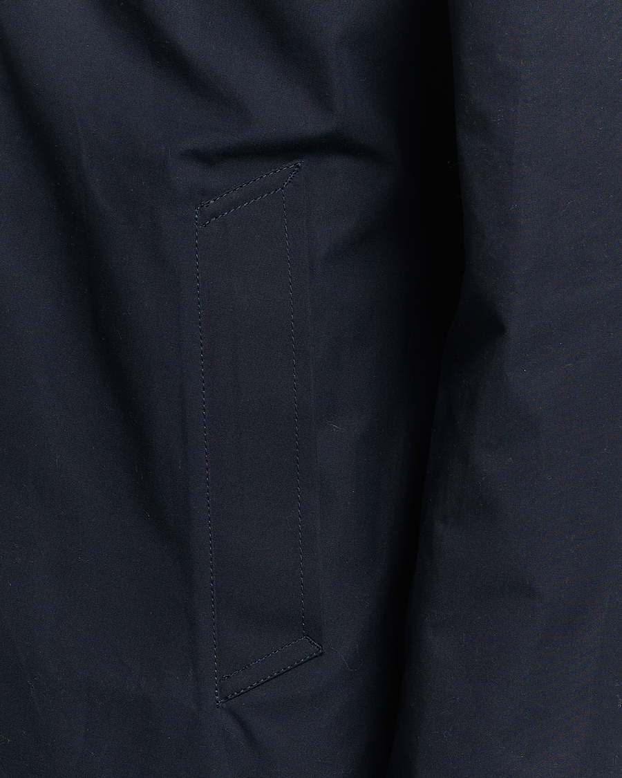 Mies | Takit | Private White V.C. | Unlined Cotton Ventile Mac Coat 3.0 Midnight