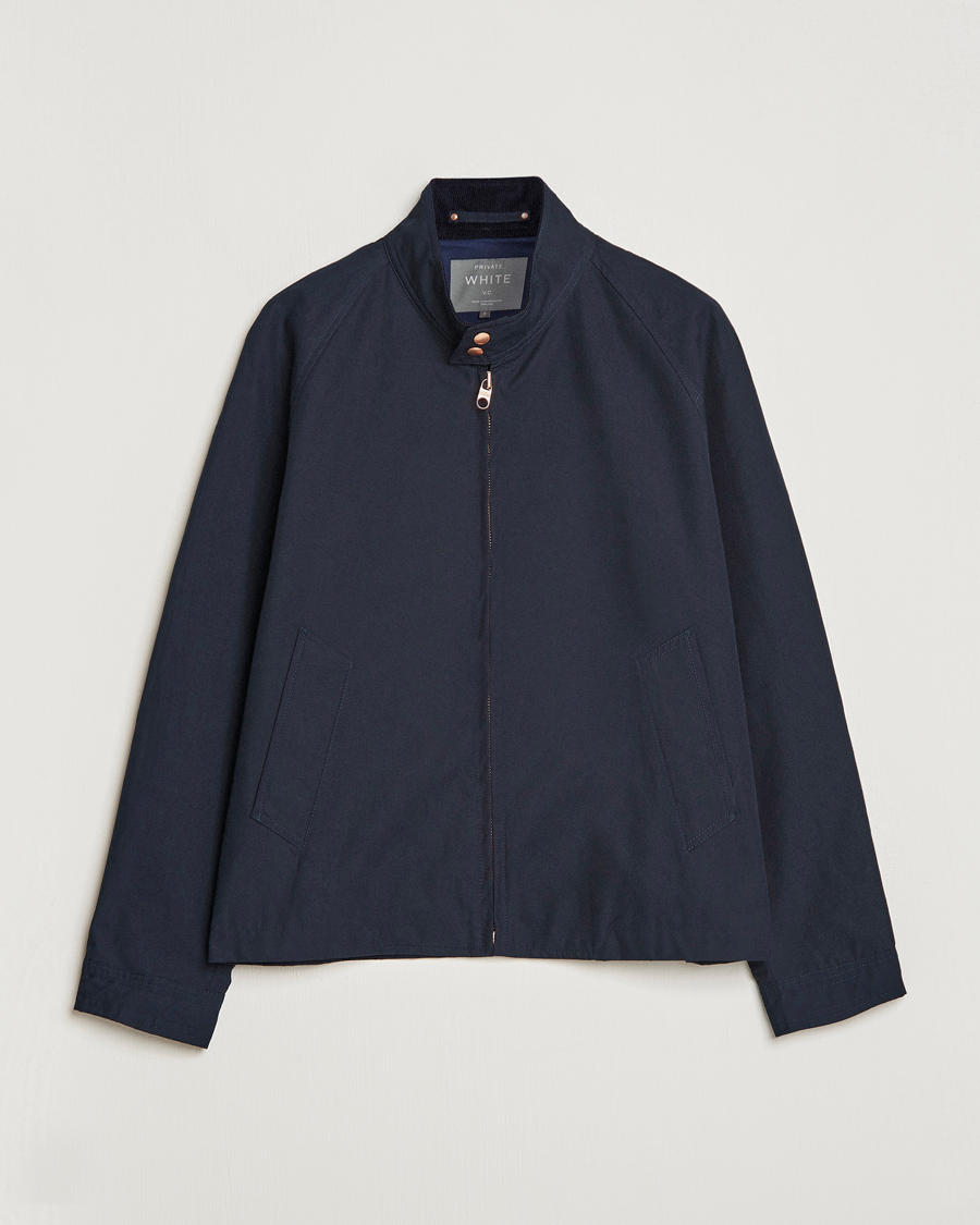 Mies | Takit | Private White V.C. | Ventile Harrington Jacket 3.0 Midnight